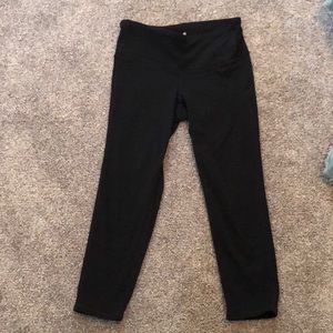 Cropped athleta leggings size->xxs